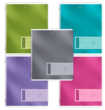 Тетрадь А5 18л. линия "One colour" обложка картон (BRAUBERG)