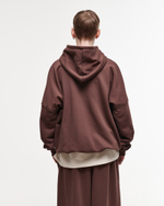 Zip-Up Hoodie LOGO French Roast