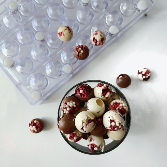 529 | Форма на магнитах для шоколадных конфет &quot;Трюфель&quot; (275*175мм)