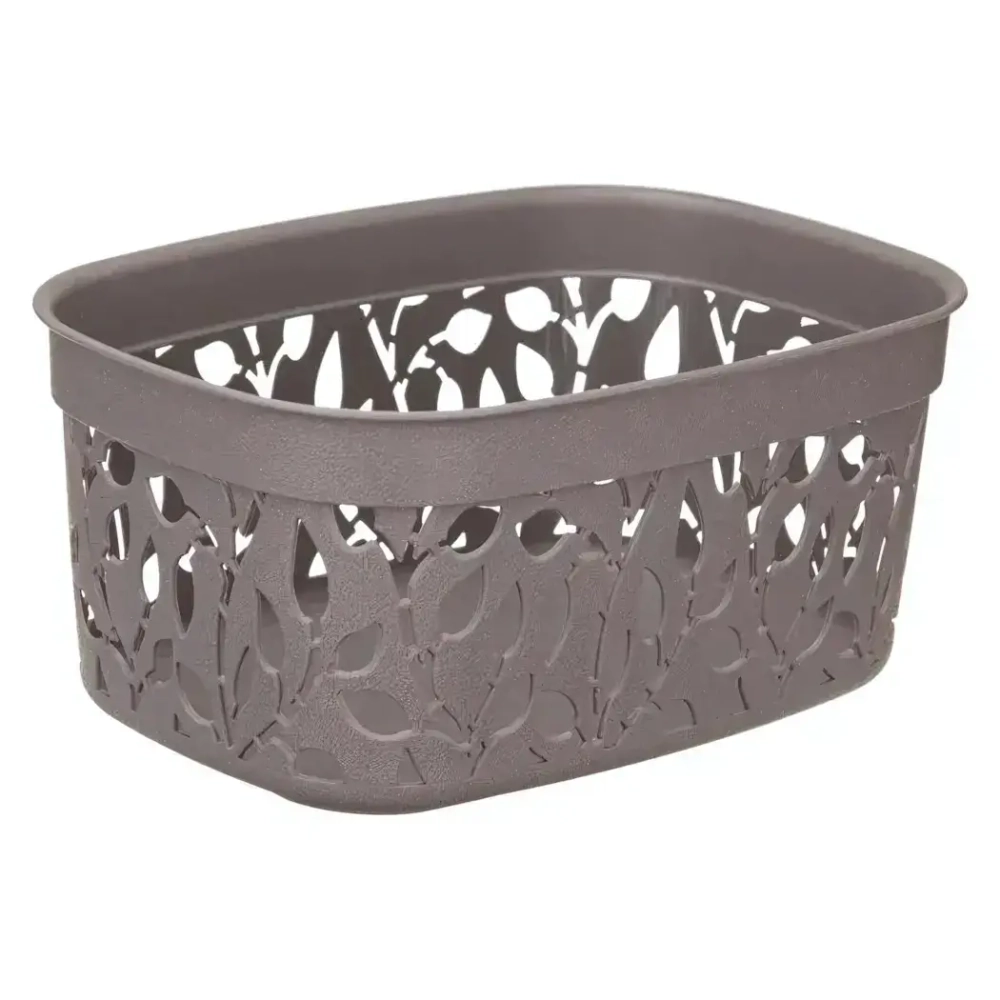 Коробка ФЛОРА 3л французcкий серый 0,11*0,175*0,24 м