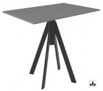 Стол обеденный Fuoz Werzalit Uniart