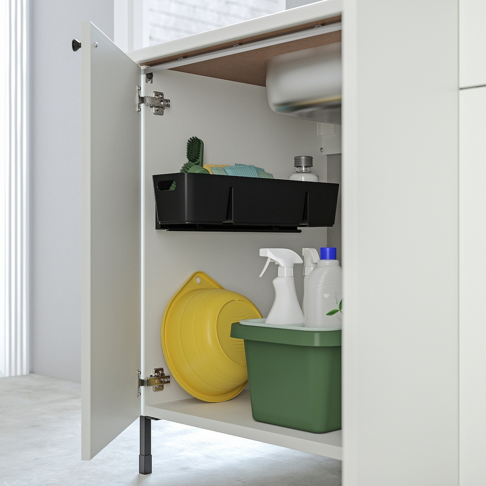 IKEA UPPDATERA  (ИКЕА УППДАТЕРА)  -  Коробка, антрацит, 50x12 см