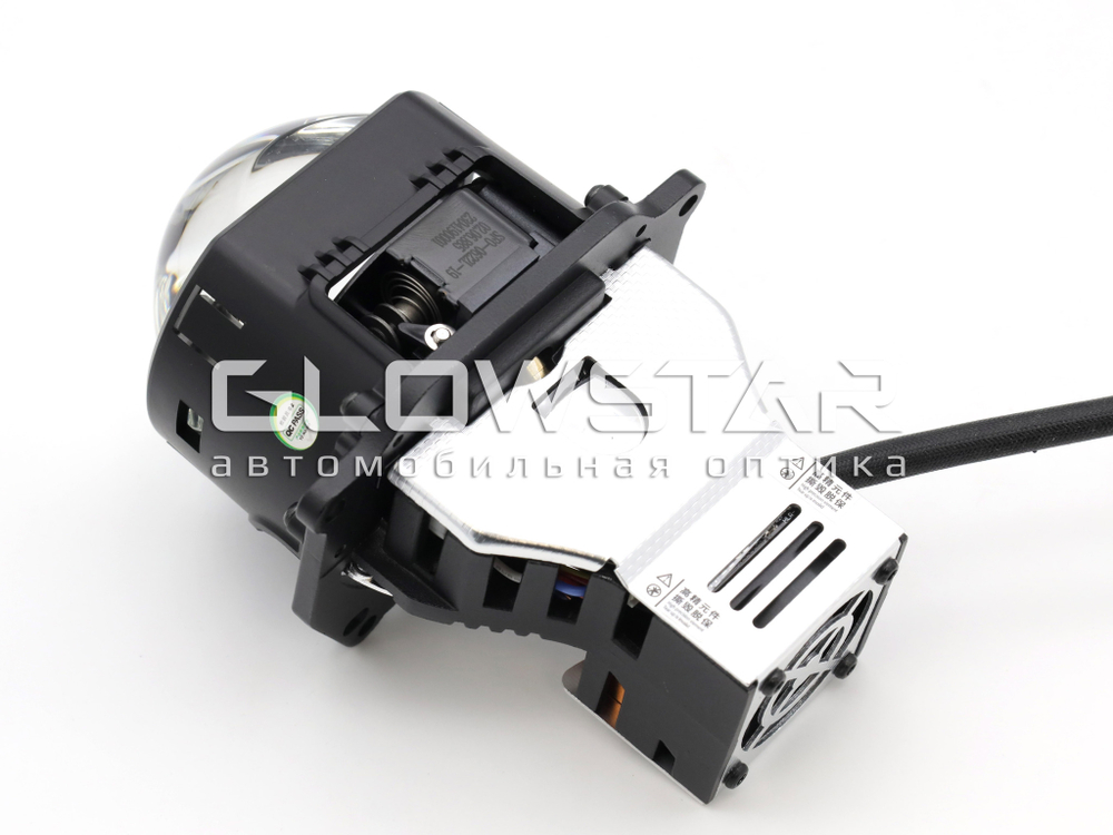 Aozoom BiLed+Laser AAPD 17L с лазером (прямоугольные) 61W/77W, 12V, 6 Поколение, 3.0 дюйма (комплект, 2шт)