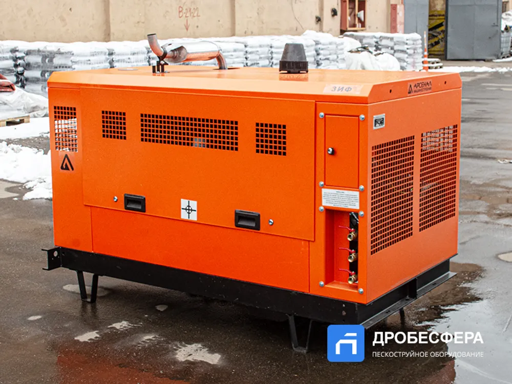 Дизельный компрессор ЗИФ-ПВ-6/0,7