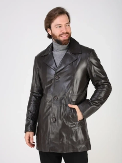 Кожаная куртка демисезонная блейзер пиджак