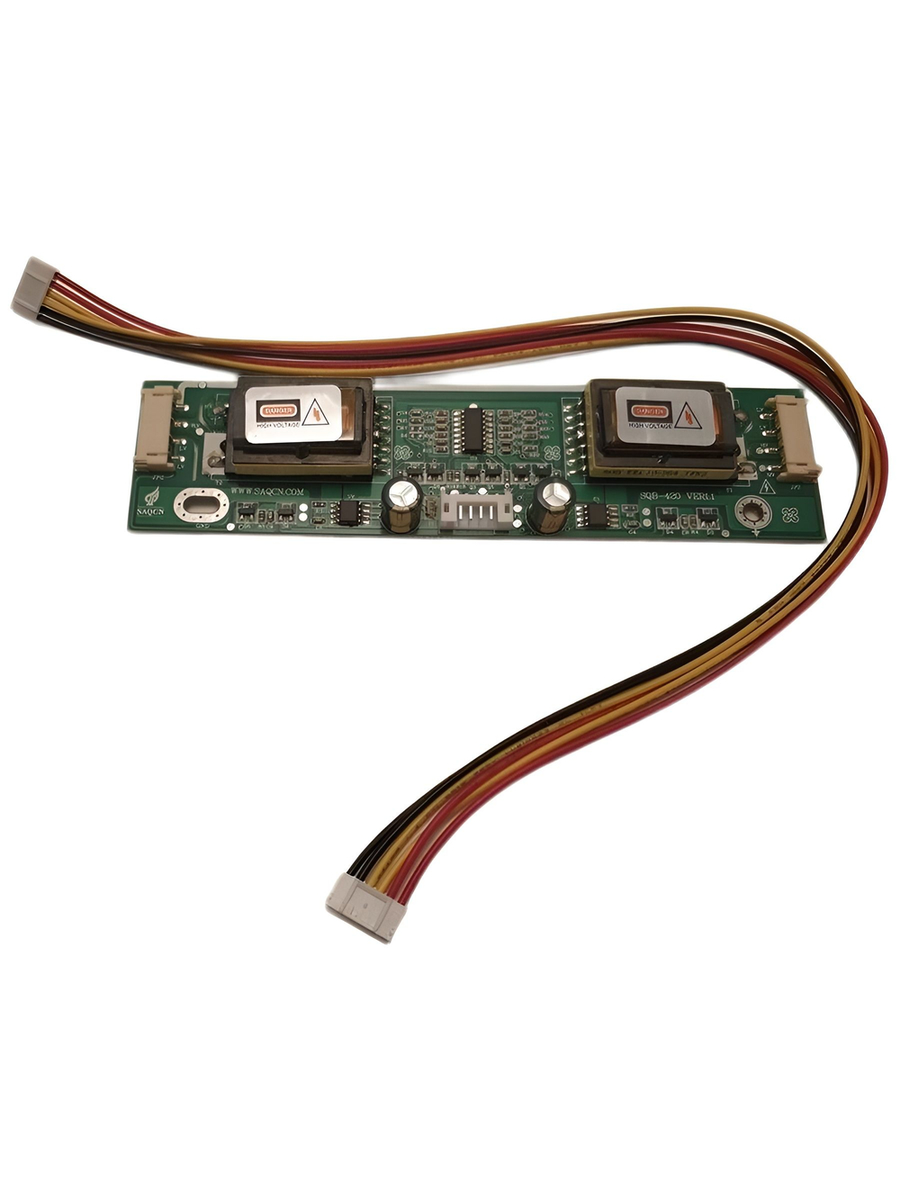 Инвертор LCD 0402 (12V) (на 4 лампы) широкий разъём SQB-420