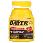 Bayer, натуральный аспирин, 325 мг, 200 таблеток, покрытых оболочкой