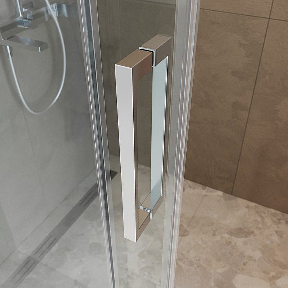 Душевая дверь BelBagno SOFT_CLOSE-1-BF-1-130-C-Cr 130 стекло прозрачное/профиль хром
