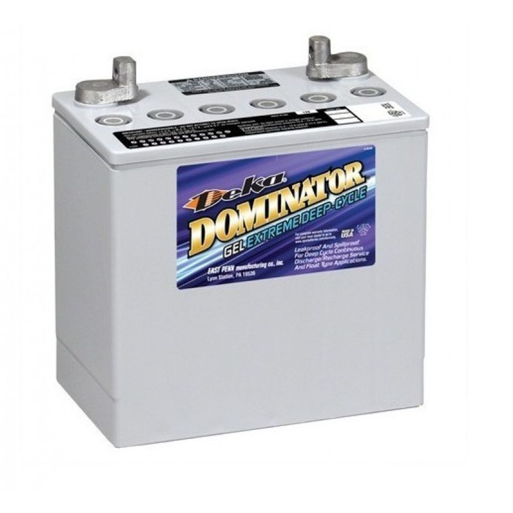 Аккумулятор тяговый Deka Dominator 8G24M 12В GEL 77 а/ч, необслуживаемый