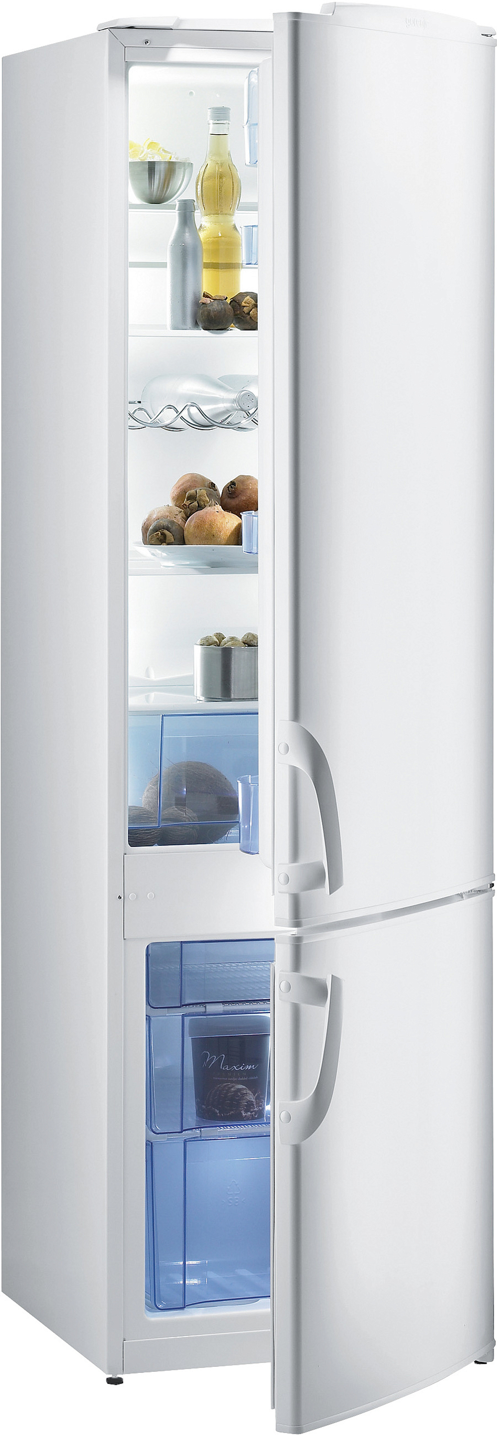 Отдельностоящий двухкамерный холодильник Gorenje RK 41200 W