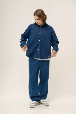 Рубашка KUL'TURA "DENIM" Синий