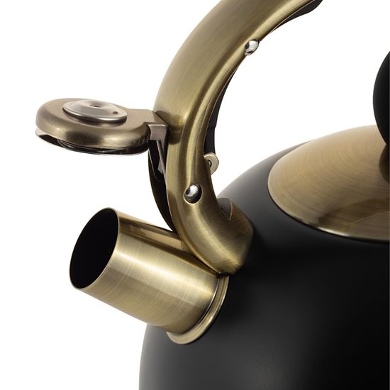 Чайник 2,7 л. из нержавеющей стали со свистком Kamille KM 0852