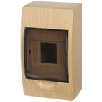 Бокс настенного монтажа навес, Эко, ЩРН-П, пластик, TDM, 4мод, IP40, сосна, SQ0901-0012