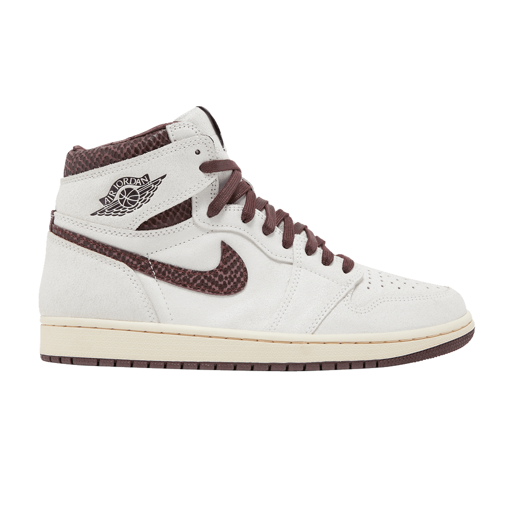 Кроссовки A Ma Manire X Jordan Air Jordan 1 Retro High Og Sp "Sail And Burgundy"