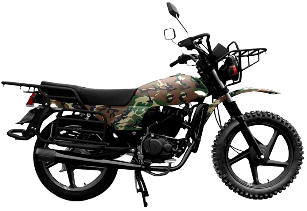 Мотоцикл Racer RC200GY-C2A Tourist (черно-зеленый) (Россия)