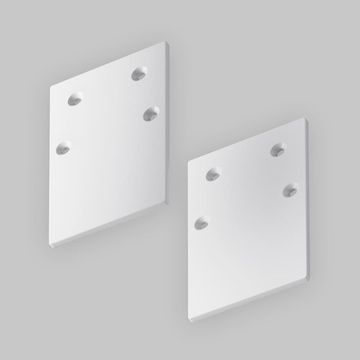 Заглушка торцевая 2шт накладной TRA010EC-41W белый Gravity Maytoni