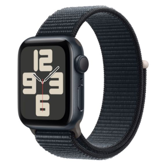 Часы Apple Watch SE (2023) GPS 40mm Aluminum Case with Sport Loop (Темная ночь)