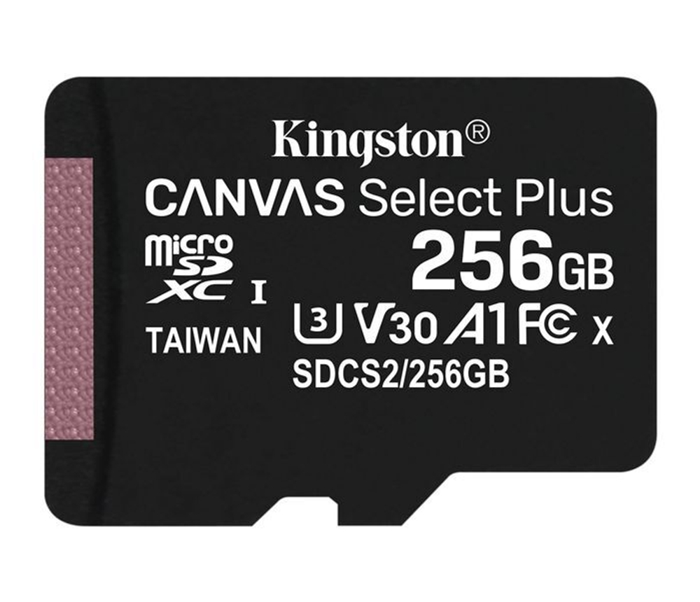 Карта памяти MicroSDXC 256GB Kingston SDCS2/256GBSP