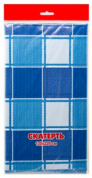 Скатерть п/эт 120*220см "Банкет"/1шт.