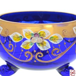 Тройножка Star Crystal Смальта синяя 13см