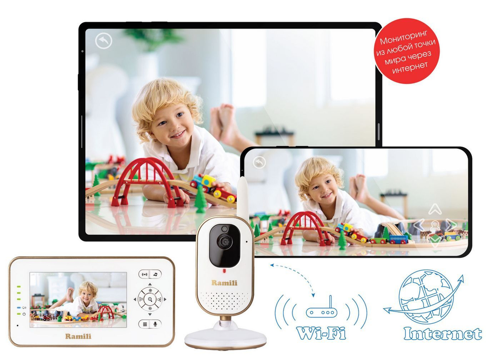 Видеоняня Ramili Baby RV350