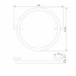 Накладной светильник Elektrostandard Slim Magnetic a068912