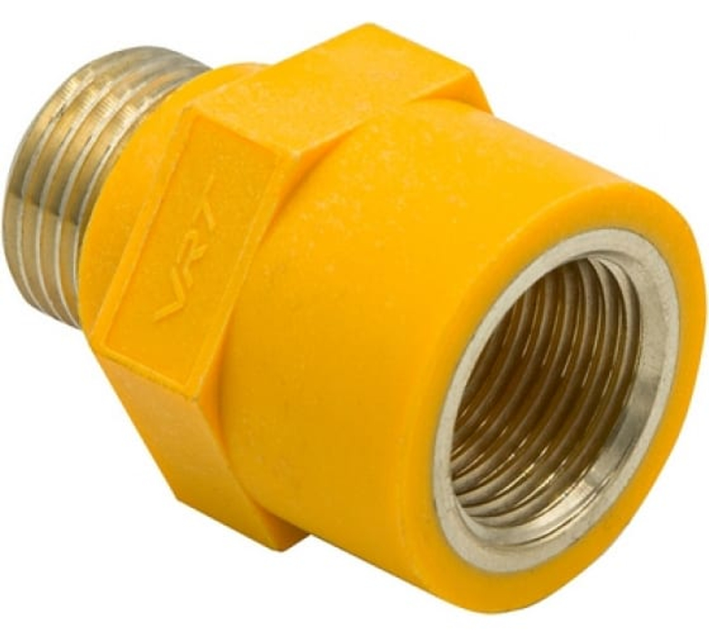 Изолирующая вставка 1/2" ВН (латунь/полиамид)