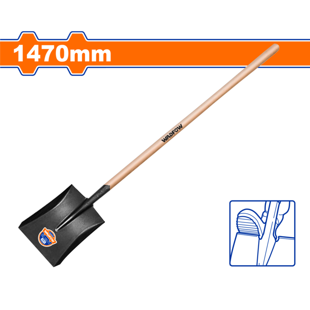 Лопата 1470 мм (12) WADFOW WSE2317