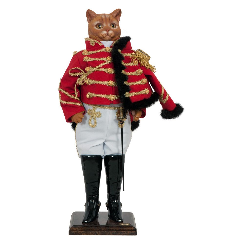 Кукла коллекционная Кот Гусар Ламберт