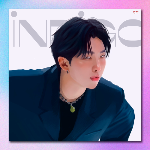 Арт принт / graphic_temple / BTS / Намджун #1