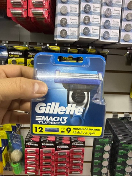 Кассета Mach 3 turbo 12шт