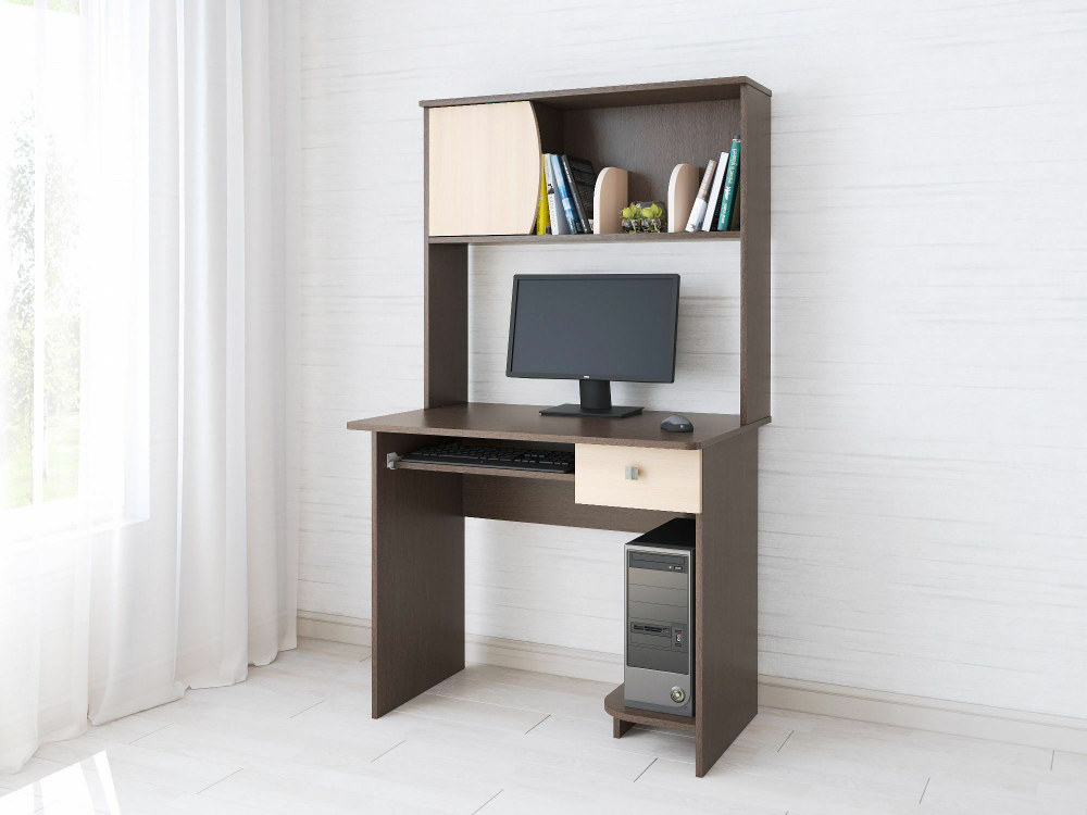 Стол компьютерный Грета-4, венге