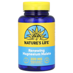Nature's Life, восстанавливающий малат магния, 200 мг, 100 таблеток