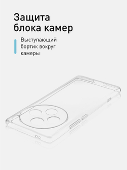 Чехол ROSCO для Vivo X100 (арт.VV-X100-TPU-01-TRANSPARENT )