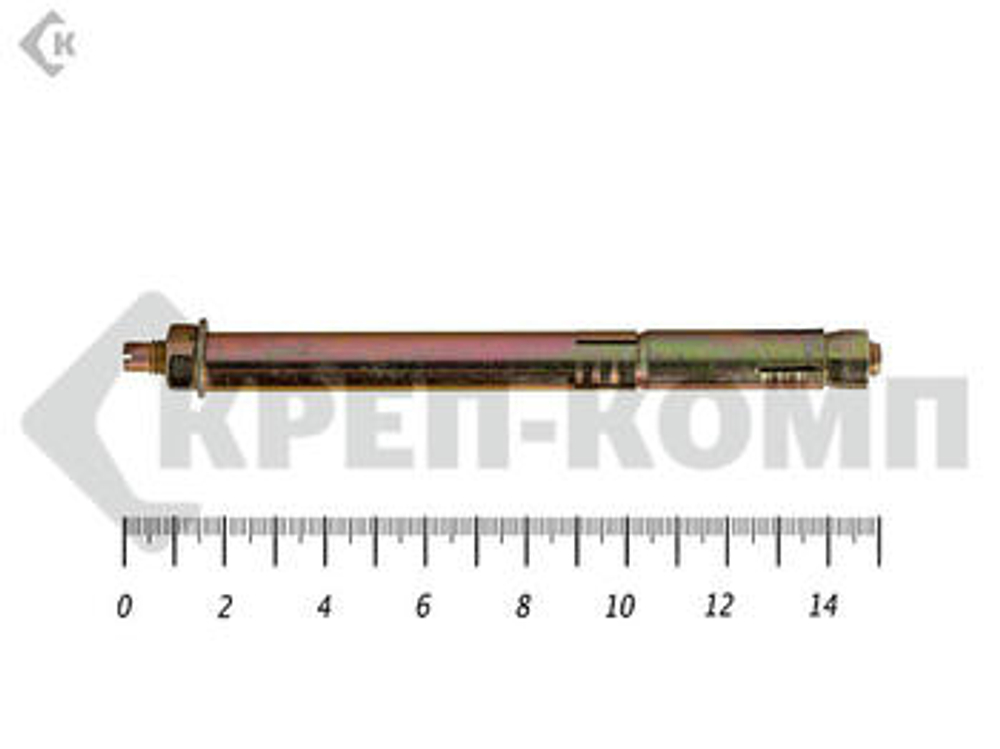 Анкер двойного распирания м8 12х150 (3шт)