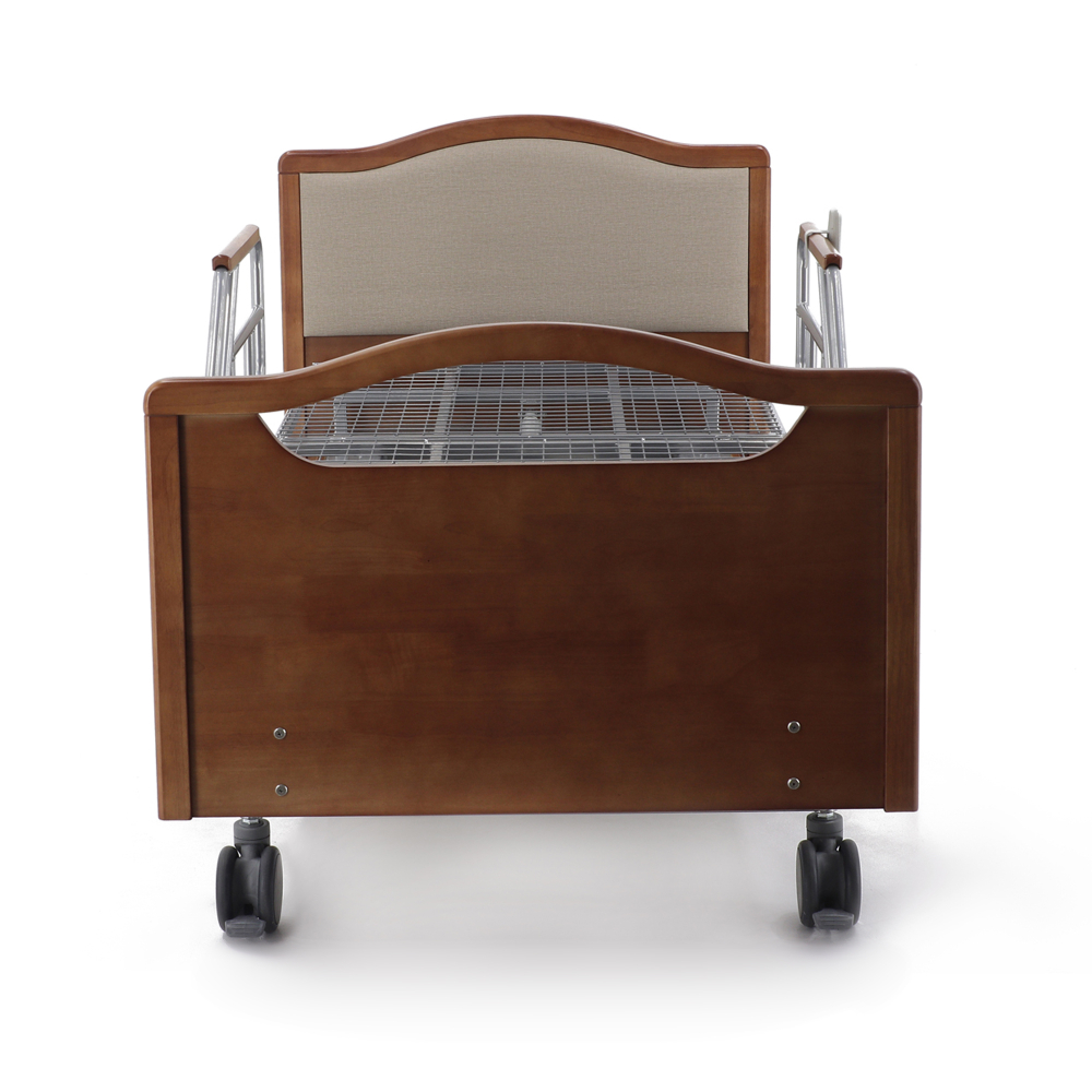 Кровать электрическая MED-MOS DB-2B с поворотным креслом в левую сторону (коричневый)