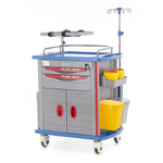 Тележка медицинская Med-Mos ЕТ850-02 ТМ-021АН-00 ля экстренной помощи и реанимации