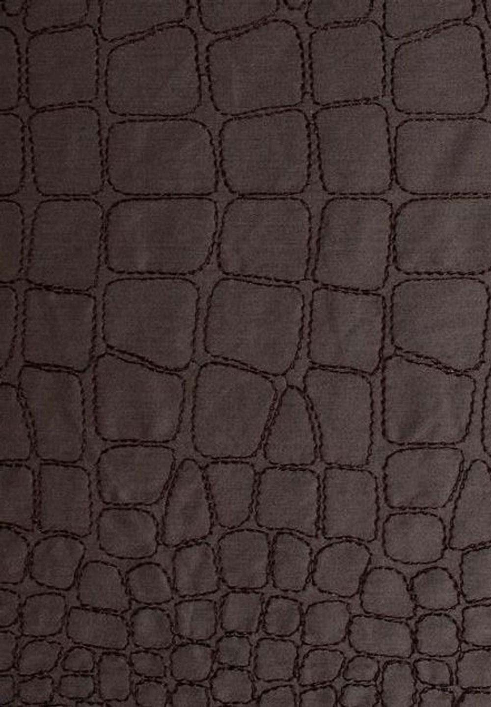 Постельное белье 2 спальное евро Bovi Крокодил шоколад