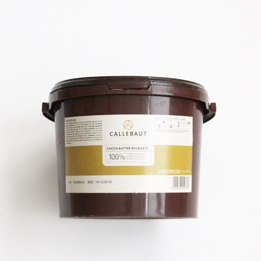 Какао масло в дисках Callebaut 100г