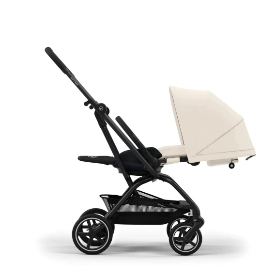 Прогулочная коляска Cybex Eezy S Twist Plus 2 BLK Canvas White