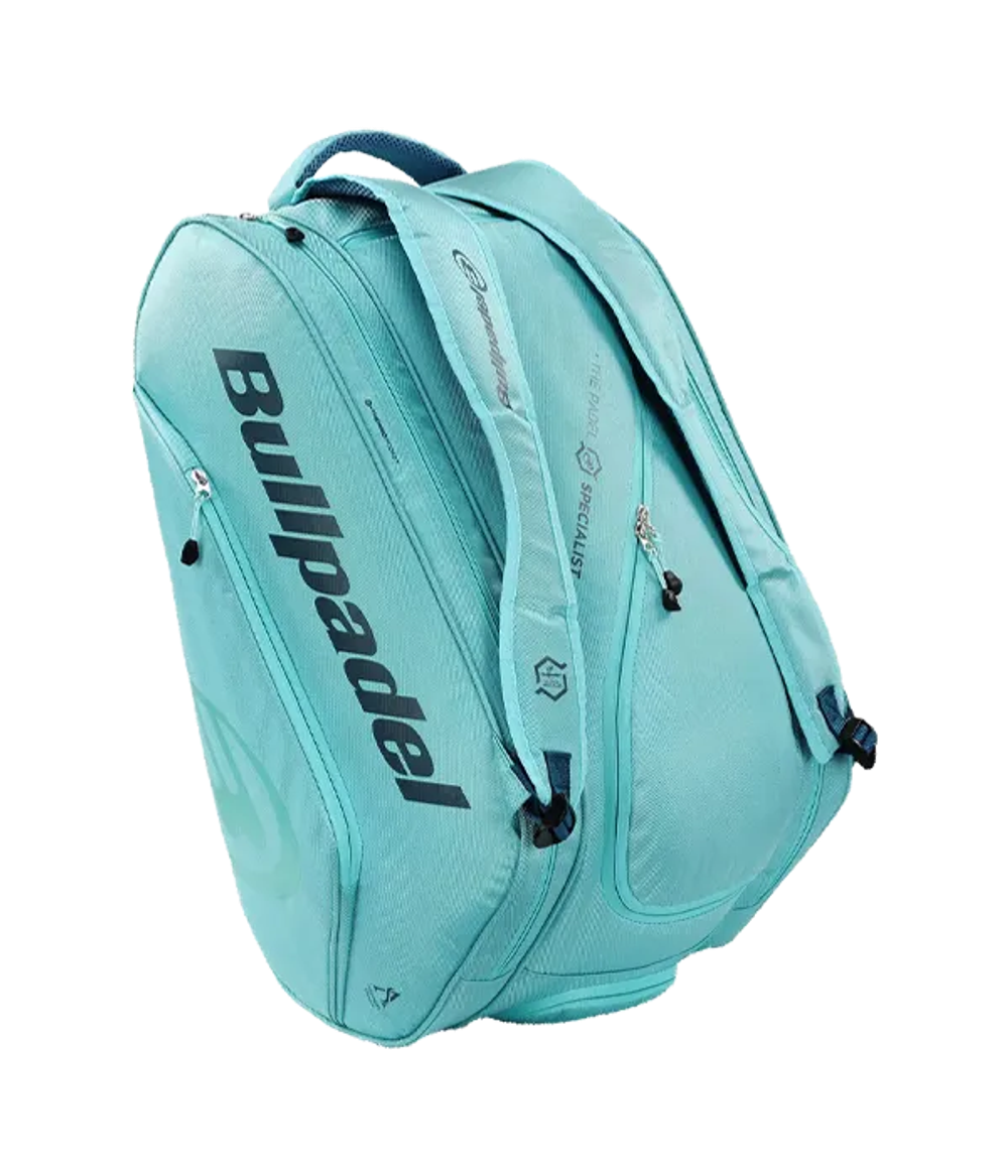 Сумка для падел Bullpadel Flow Alejandra Salazar Agua Marina 2025, серия Flow