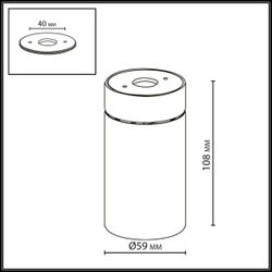 Потолочный светильник ODEON LIGHT 7133/7CL