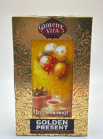 ЧАЙ ДВ GOLDEN PRESENT ПОЗДРАВЛЯЮ №2 75Г КП/12