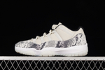 Купить  Jordan 11 Retro Low Snake Light Bone