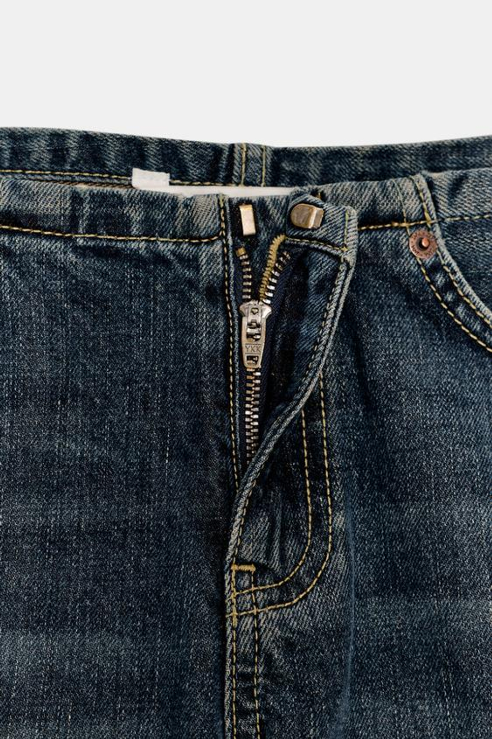 ZARA ДЖИНСЫ TRF С НИЗКОЙ ПОСАДКОЙ, СИНИЙ