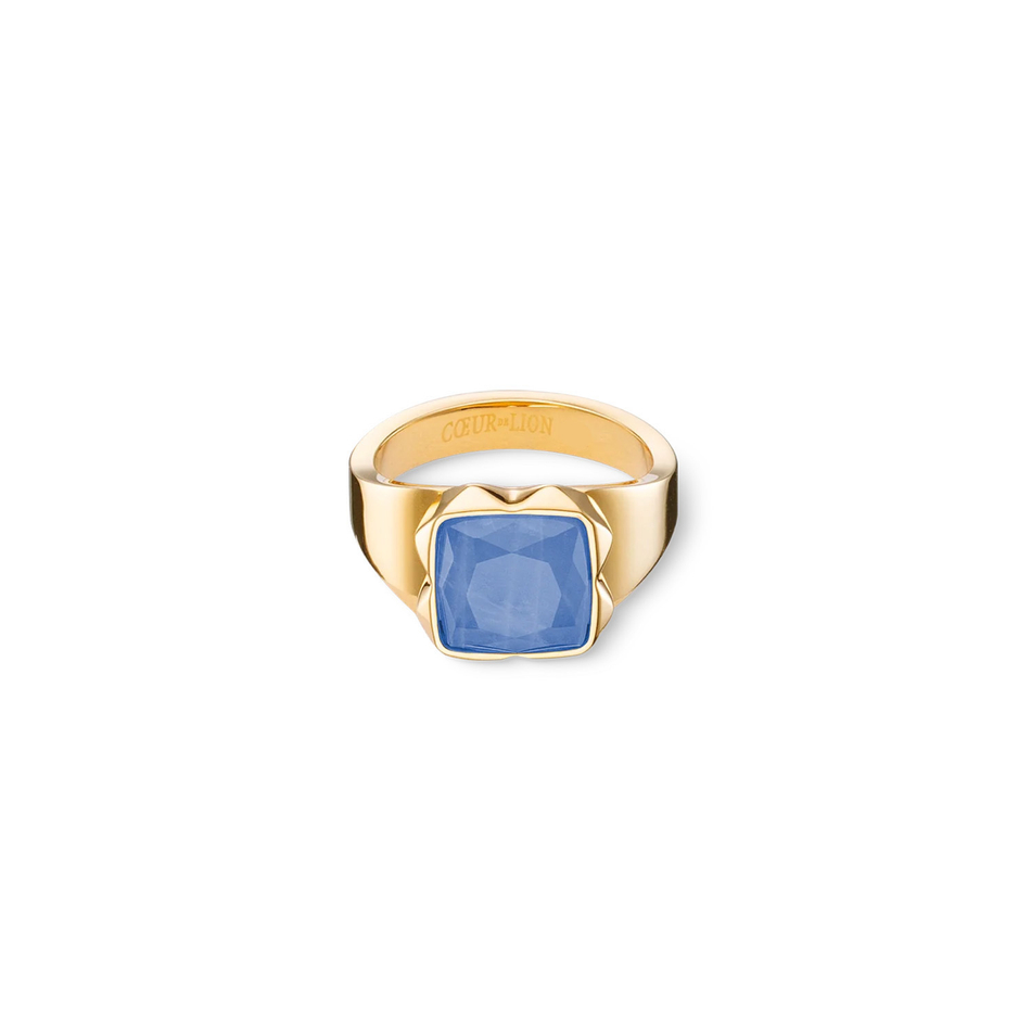 Кольцо Coeur de Lion Blue-Gold 1200/40-0716 60