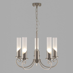 Подвесная люстра 60117/5 никель