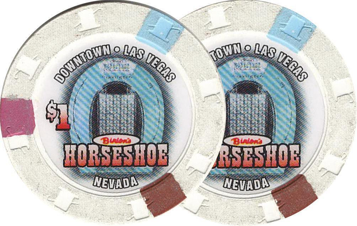Binion's Horseshoe Casino $1 Chip