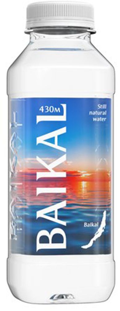 Вода природная минеральная Байкал 430 Негазированная / Baikal 430 Still 0.45 - пэт