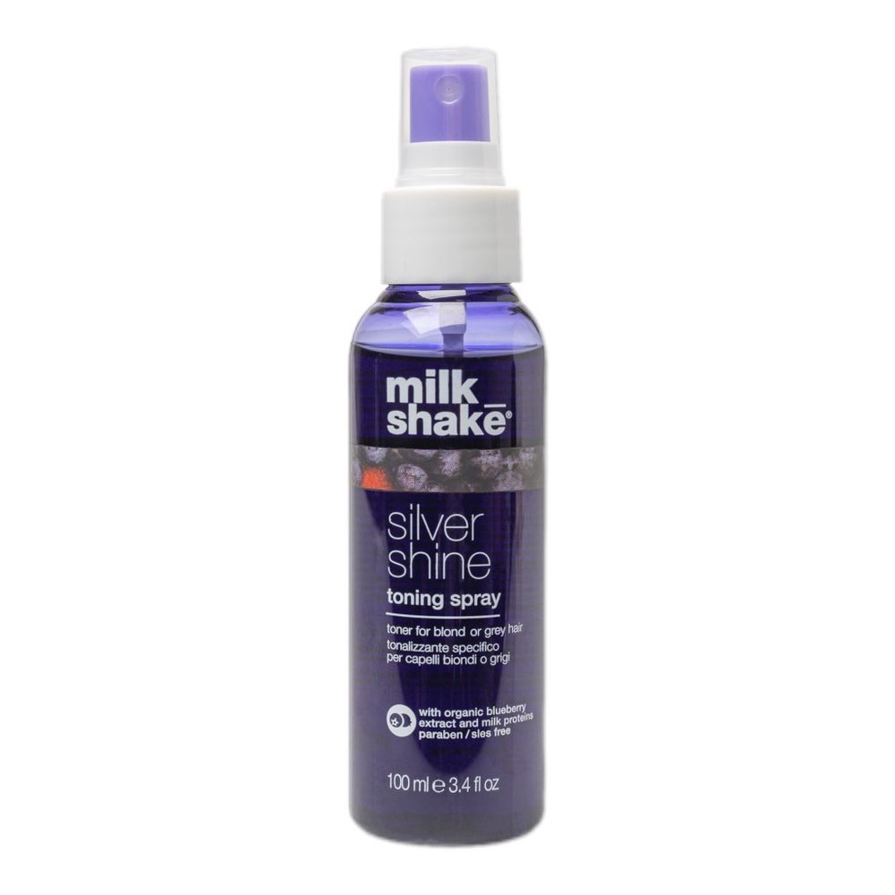 MILK SHAKE silver shine toning spray/ тонирующий спрей для светлых волос